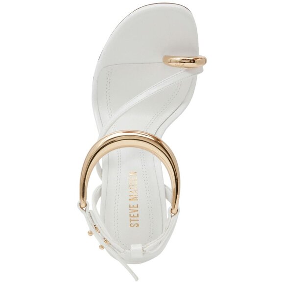 NWT Steve Madden Women's Tia Pump Stiletto Heels TIA04S1 White 9M - Picture 4 of 12